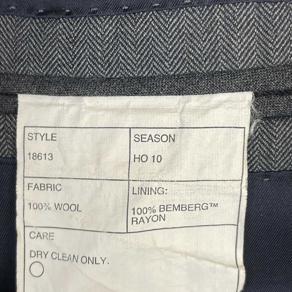 J. Crew Men's Ludlow 2010 Suit Jacket 100% Italian Wool Double Vent Blazer 42L - Picture 7 of 13